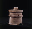 boîte cylindrique ; boîte à fard ; pyxide ; couvercle de boîte, image 1/3