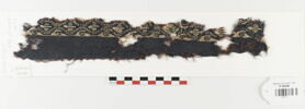 bande décorative d'habillement ; fragment, image 1/4