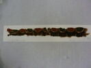 bande décorative d'habillement ; fragment, image 3/4