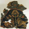 décor de textile ; fragment, image 2/3