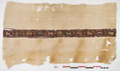 bande décorative d'habillement ; fragment, image 1/2