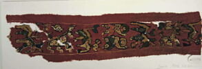 bande décorative d'habillement ; fragment, image 2/2