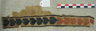 bande décorative d'habillement ; fragment, image 2/2