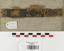 bande décorative d'habillement ; fragment, image 1/2