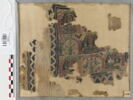 décor de textile ; fragment, image 2/3