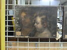Deux têtes d'enfants ; étude, image 1/2