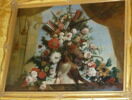 Fleurs, trophée d'armes et gibier, image 2/2