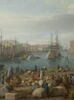 L'Intérieur du port de Marseille, vu du Pavillon de l'Horloge du Parc, image 3/8