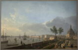 Vue du port de Bordeaux, prise du château Trompette, image 1/3