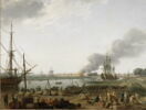 Vue du port de Rochefort ; prise du Magasin des colonies, image 5/6