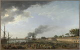 Vue du port de Rochefort ; prise du Magasin des colonies, image 1/6