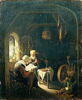 La Lecture de la Bible ; Intérieur d'un ménage rustique, image 1/5