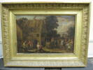 Les Joueurs de boules et fumeurs ; Fête de village, image 2/2