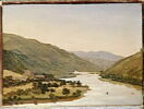 Paysage avec une rivière, image 1/2