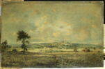 Vue de la plaine de Montmartre; effet d'orage, image 1/2