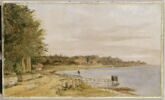 Vue de Strandvejen, aux environs d' Emiliekilde, au nord de Copenhague, image 1/3