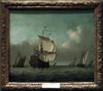 Marine avec vaisseau amiral sous légère brise, image 3/3