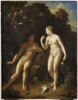 Adam et Ève près de l’arbre du Bien et du Mal, image 1/3