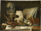 Les attributs de la peinture, de la sculpture et de l'architecture, image 1/5