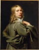 Portrait d'un jeune homme vu en buste, tourné  de trois-quarts vers le spectateur, image 2/3