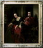 Portrait d'un couple accoudé à la balustrade d'un perron, dit autrefois Portrait du peintre Ferdinand Bol et de sa femme Lisbeth Dell, image 3/5