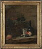 Panier de raisins, gobelet d'argent et bouteille, image 2/3