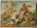 Allégorie (L'Histoire écrivant sous la protection de Minerve ?), image 1/2
