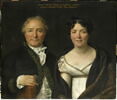 Portrait d’Antoine  Mongez (1747-1835) et Angélique Mongez, née Le Vol (1775-1855), image 1/4