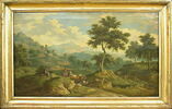 Paysage au troupeau., image 6/7
