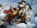 Plafond : La France victorieuse à Bouvines (1214)., image 3/4