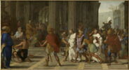 Saint Gervais et saint Protais, amenés devant Astasius, refusent de sacrifier à Jupiter, image 1/7