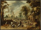 Pillage d'un village dit aussi L’Incendie de Wommelgen près d’Anvers en 1589, image 3/3