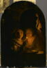 Couple d'amoureux éclairés par une bougie. Effet de lumière, image 2/3