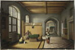Jésus chez Marthe et Marie, dans une perspective d'architecture, image 1/6