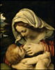 La Vierge allaitant l'Enfant, dit La Vierge au coussin vert, image 11/12