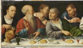 Retable de la Déploration du Christ : La Cène., image 2/8