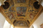 Plafond : La Terre recevant des empereurs Hadrien et Justinien le code des lois romaines dictées par la Nature, la Justice et la Sagesse, image 8/8