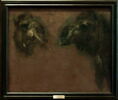 Double étude d'une tête de dromadaire, image 2/2