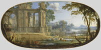 Paysage avec ruines antiques, image 1/4