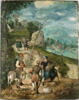 Abraham conduisant son fils Isaac au sacrifice, image 1/7