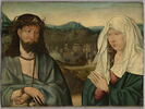 Le Christ couronné d'épines et la Vierge de douleur, image 1/7