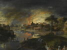 Scène de guerre et d'incendie, image 14/15