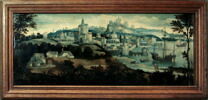 Vue d'une ville fortifiée avec un port, image 14/14