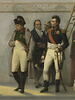 Napoléon visitant l'escalier du Louvre avec Percier et fontaine, image 4/6