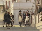 Napoléon visitant l'escalier du Louvre avec Percier et fontaine, image 3/6