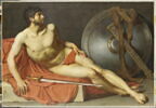 Soldat romain blessé., image 1/2