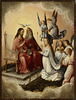 Le Couronnement de la Vierge en présence de la Sainte Trinité, image 1/3