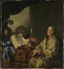 Vieillard en méditation, image 1/2