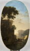 Paysage avec une tour surplombant une rivière, image 1/5