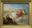 L'Étude et le Génie dévoilent l'antique Égypte à la Grèce, esquisse, image 3/4